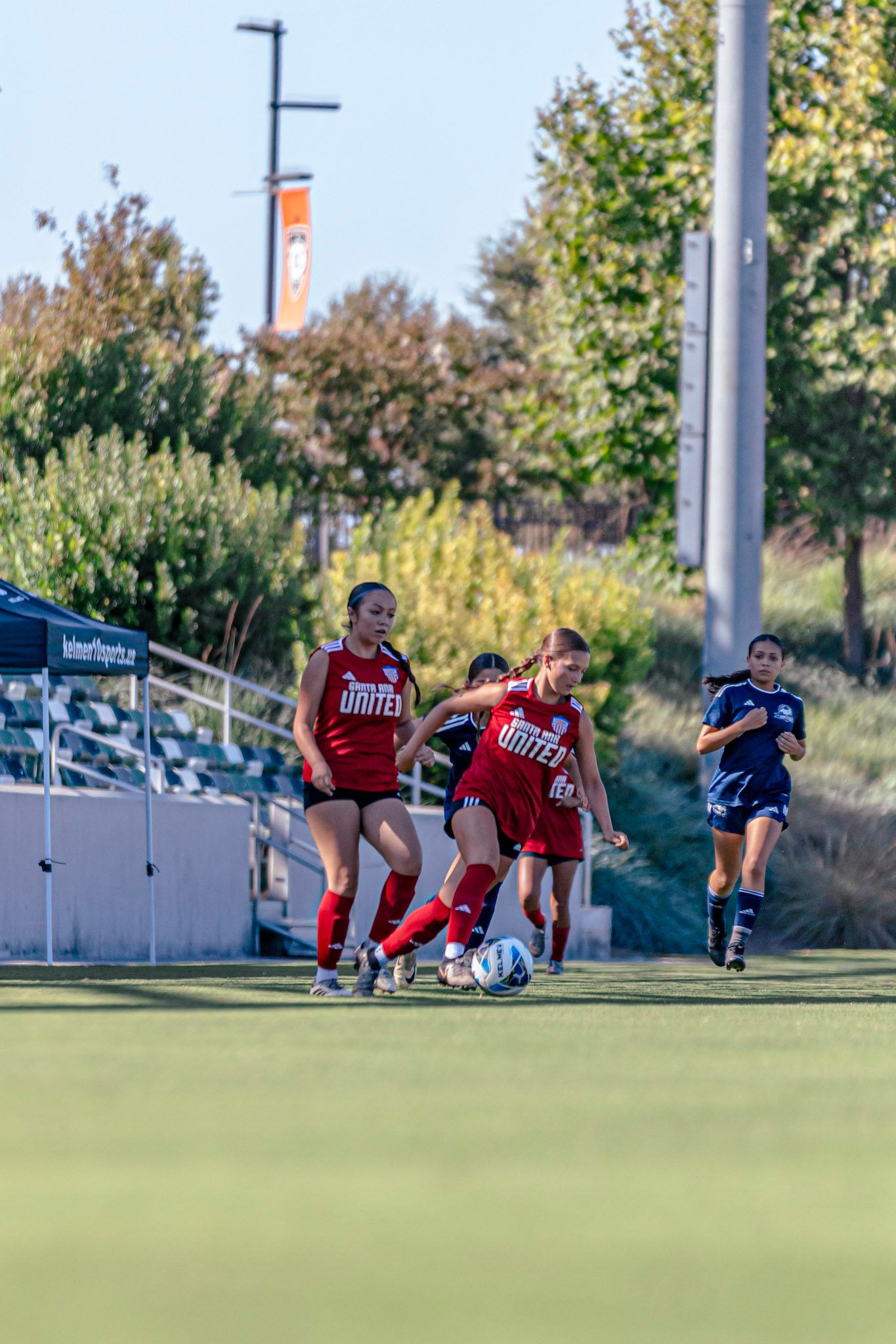 ❤️💙 Fearless on the Ball. Focused on the Goal.